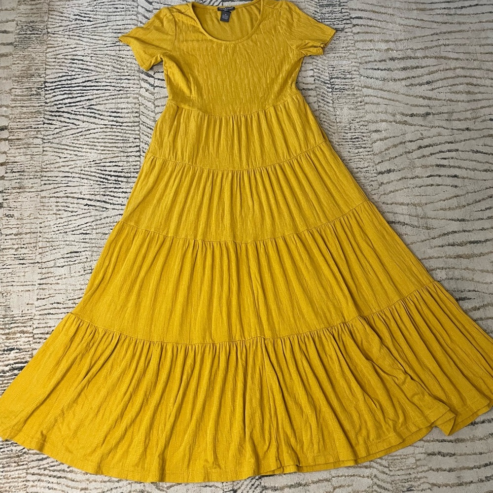 Chelsea & Theodore Yellow Dress